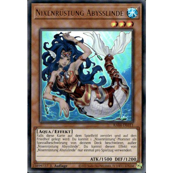 Nixenr&uuml;stung-Abysslinde RA04-DE011 (Ultra Rare)