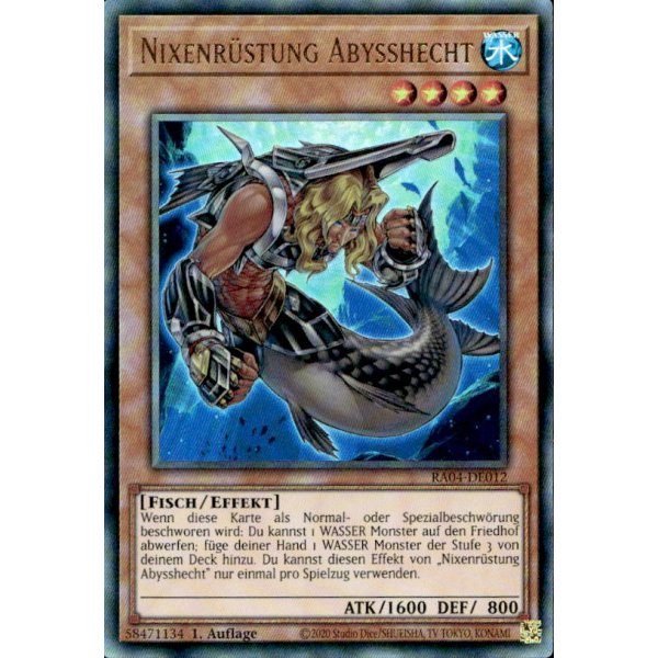 Nixenr&uuml;stung Abysshecht RA04-DE012 (Ultimate Rare)