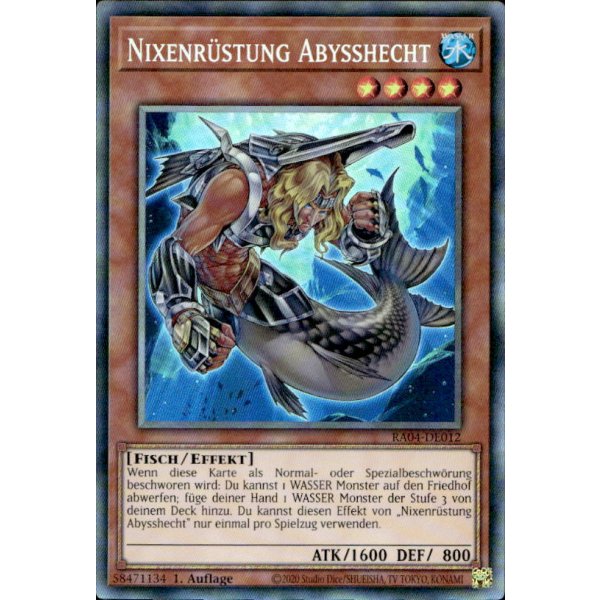 Nixenr&uuml;stung Abysshecht RA04-DE012 (Collectors Rare)
