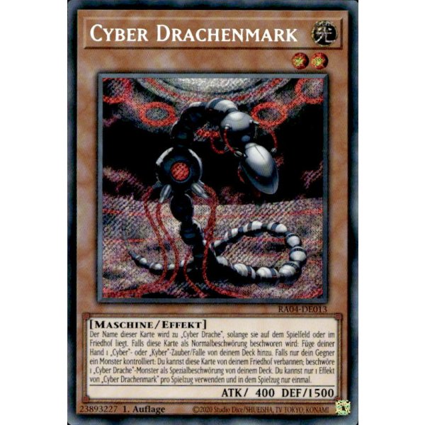 Cyber Drachenmark RA04-DE013 (Secret Rare)