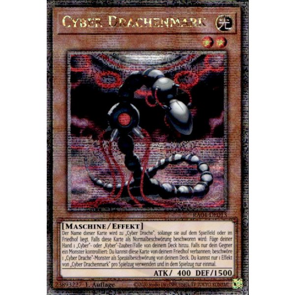 Cyber Drachenmark RA04-DE013 (Quarter Century Secret Rare)