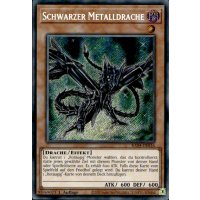 Schwarzer Metalldrache RA04-DE016 (Secret Rare)