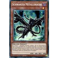 Schwarzer Metalldrache RA04-DE016 (Collectors Rare)