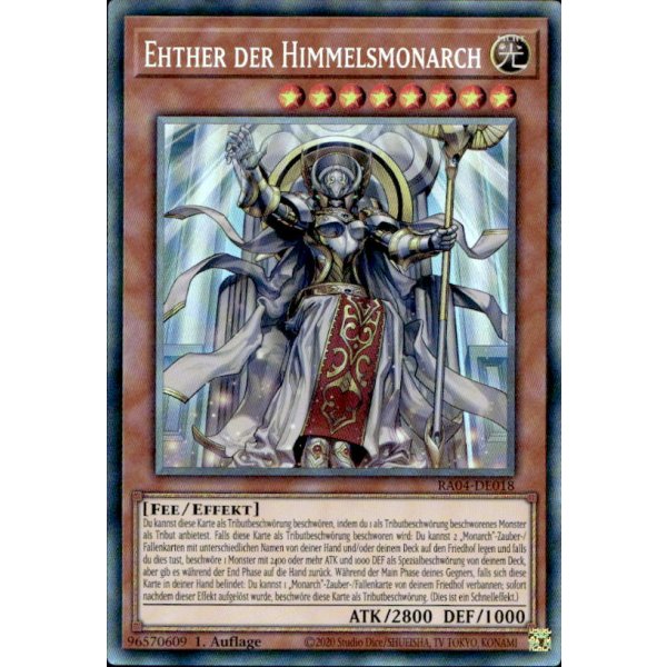 Ehther der Himmelsmonarch RA04-DE018 (Collectors Rare)