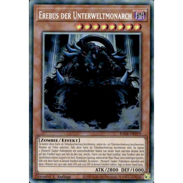 Erebus der Unterweltmonarch RA04-DE019 (Collectors Rare)