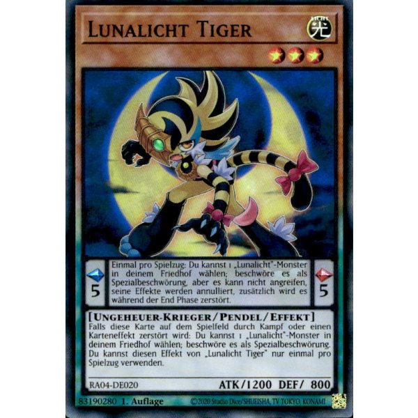 Lunalicht Tiger RA04-DE020 (Super Rare)