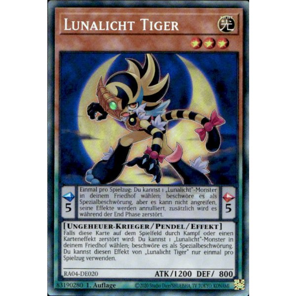 Lunalicht Tiger RA04-DE020 (Collectors Rare)