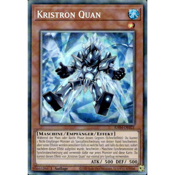 Kristron Quan RA04-DE021 (Collectors Rare)