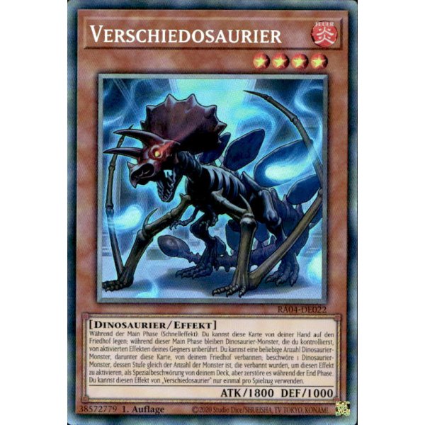 Verschiedosaurier RA04-DE022 (Collectors Rare)
