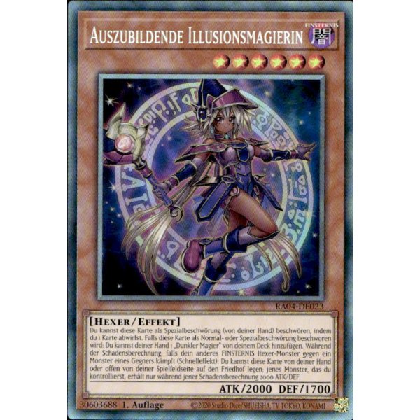 Auszubildende Illusionsmagierin RA04-DE023 (Collectors Rare)