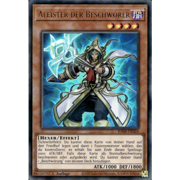 Aleister der Beschw&ouml;rer RA04-DE024 (Ultra Rare)