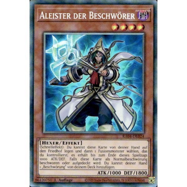 Aleister der Beschw&ouml;rer RA04-DE024 (Collectors Rare)