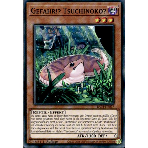 Gefahr!? Tsuchinoko? RA04-DE027 (Super Rare)
