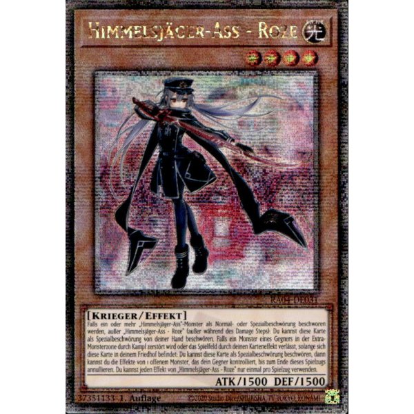 Himmelsj&auml;ger-Ass - Roze RA04-DE031 (Quarter Century Secret Rare)