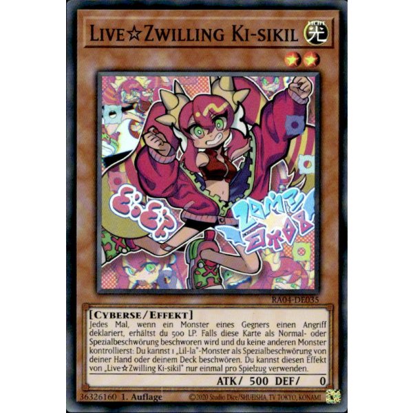 LiveTwin Ki-sikil RA04-DE035 (Super Rare)