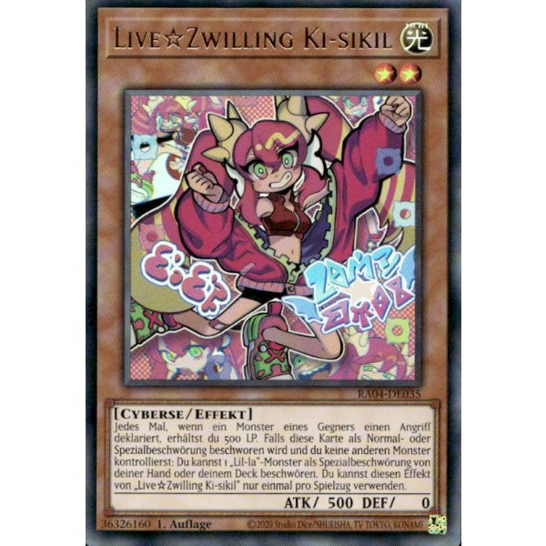 LiveTwin Ki-sikil RA04-DE035 (Ultra Rare)