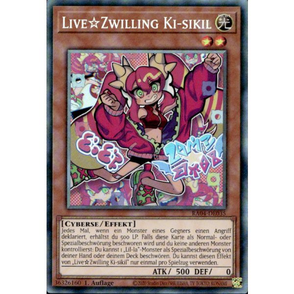 LiveTwin Ki-sikil RA04-DE035 (Collectors Rare)