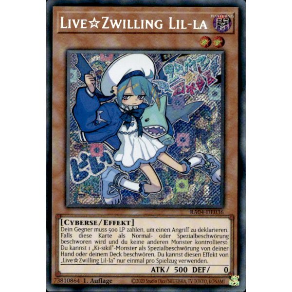 LiveTwin Lil-la RA04-DE036 (Secret Rare)