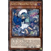 LiveTwin Lil-la RA04-DE036 (Quarter Century Secret Rare)