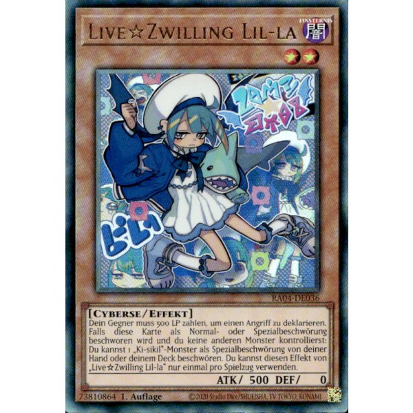 LiveTwin Lil-la RA04-DE036 (Ultimate Rare)
