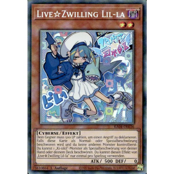 LiveTwin Lil-la RA04-DE036 (Collectors Rare)
