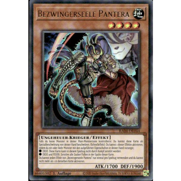 Bezwingerseele Pantera RA04-DE044 (Ultra Rare)