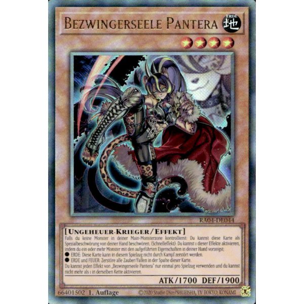 Bezwingerseele Pantera RA04-DE044 (Ultimate Rare)