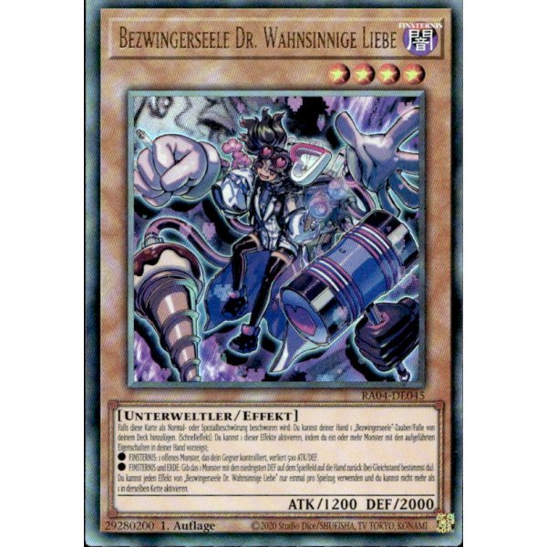 Bezwingerseele Dr. Wahnsinnige Liebe  RA04-DE045 (Ultimate Rare)