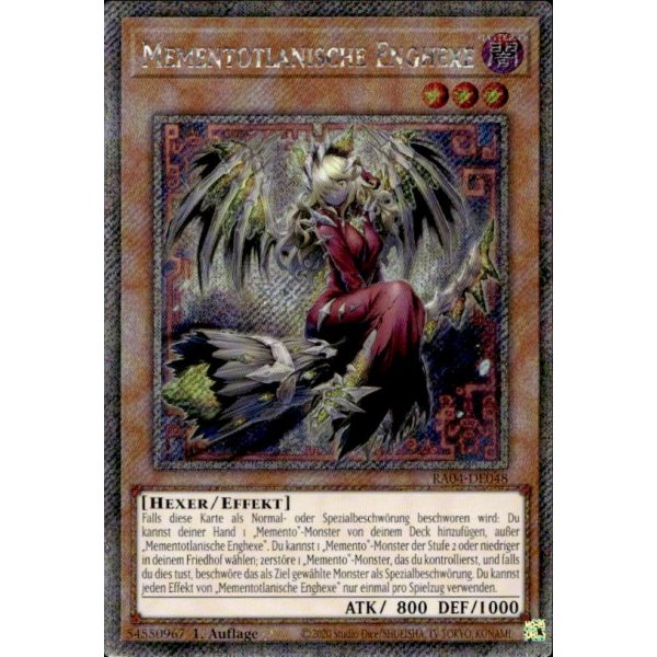 Mementotlanische Enghexe RA04-DE048 (Platinum Secret Rare)