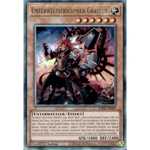 Unterweltlerschmied Graveur  RA04-DE049 (Ultimate Rare)