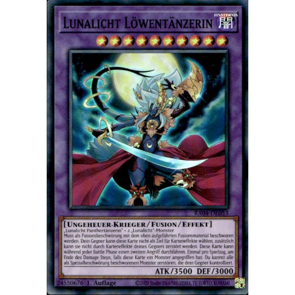 Lunalicht L&ouml;went&auml;nzerin RA04-DE053 (Super Rare)