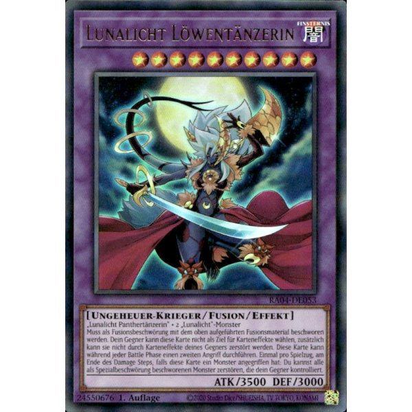 Lunalicht L&ouml;went&auml;nzerin RA04-DE053 (Ultra Rare)