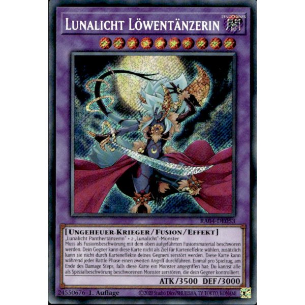 Lunalicht L&ouml;went&auml;nzerin RA04-DE053 (Secret Rare)