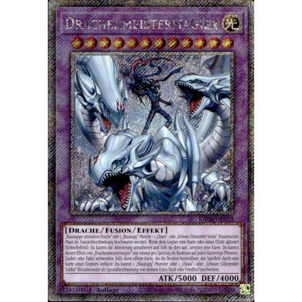 Drachenmeistermagier RA04-DE055 (Platinum Secret Rare)