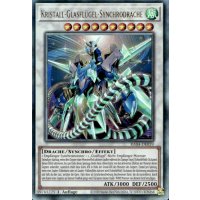 Kristall-Glasflügel-Synchrodrache RA04-DE059 (Ultimate Rare)