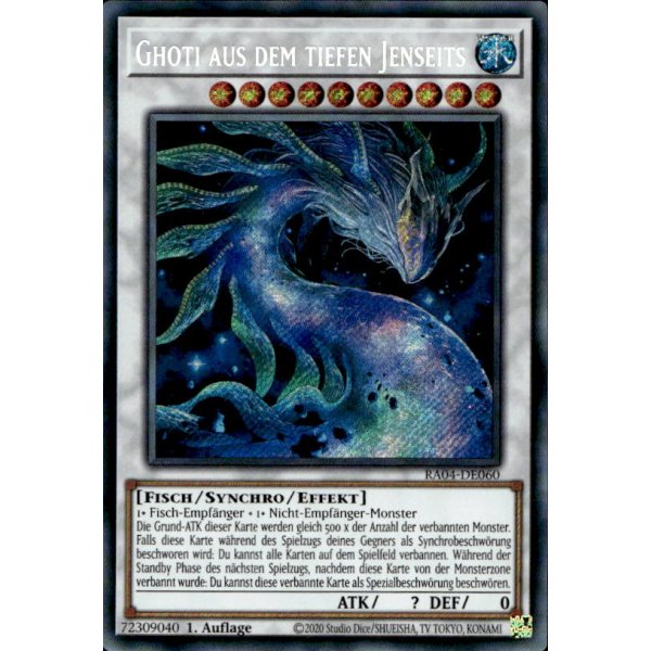 Ghoti aus dem tiefen Jenseits RA04-DE060 (Secret Rare)
