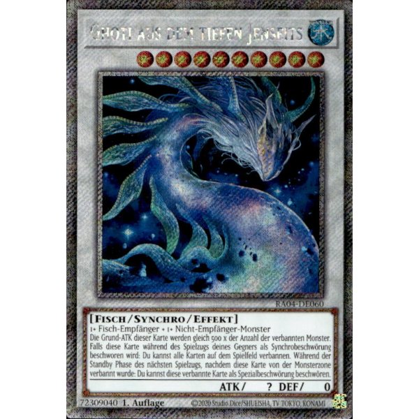 Ghoti aus dem tiefen Jenseits RA04-DE060 (Platinum Secret Rare)