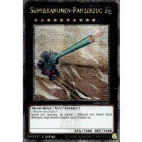 Superkanonen-Panzerzug RA04-DE063 (Quarter Century Secret Rare)