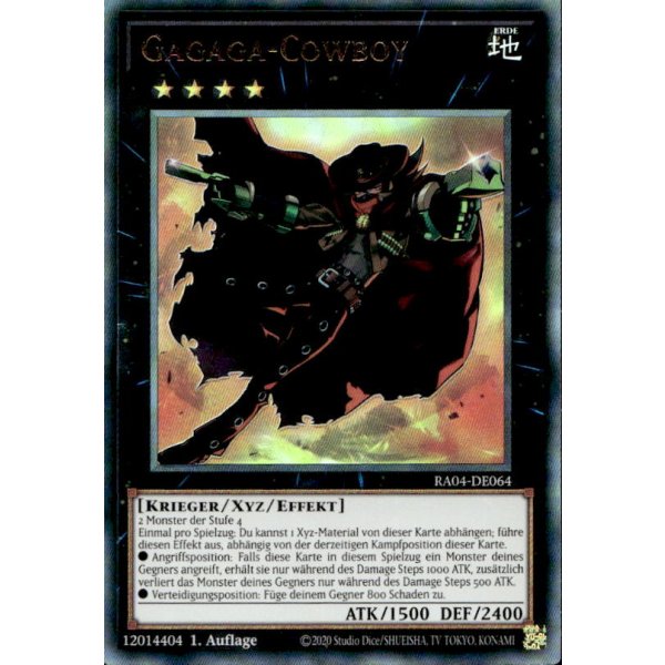 Gagaga-Cowboy RA04-DE064 (Ultimate Rare)