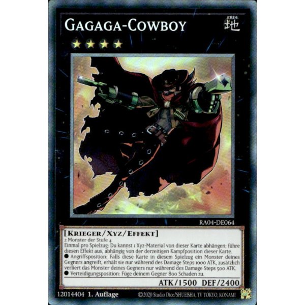 Gagaga-Cowboy RA04-DE064 (Collectors Rare)