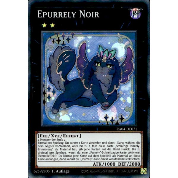 Epurrely Noir RA04-DE071 (Super Rare)
