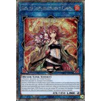 Hiita, die Feuerverzaubererin in Flammen RA04-DE074 (Platinum Secret Rare)
