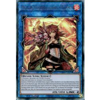 Hiita, die Feuerverzaubererin in Flammen RA04-DE074 (Ultimate Rare)