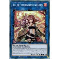 Hiita, die Feuerverzaubererin in Flammen RA04-DE074 (Collectors Rare)