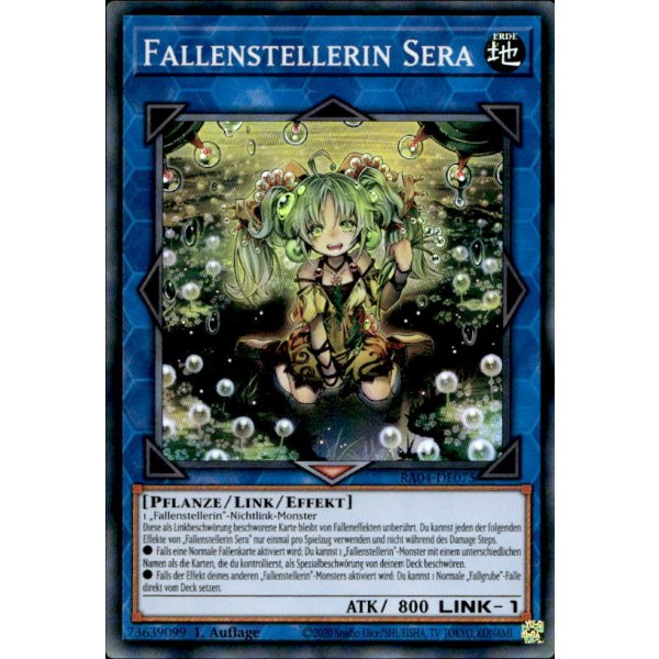 Fallenstellerin Sera RA04-DE075 (Super Rare)