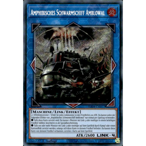 Amphibisches Schwarmschiff Amblowal RA04-DE077 (Secret Rare)