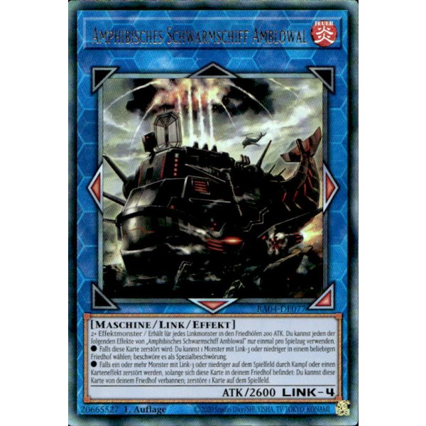 Amphibisches Schwarmschiff Amblowal RA04-DE077 (Ultimate Rare)