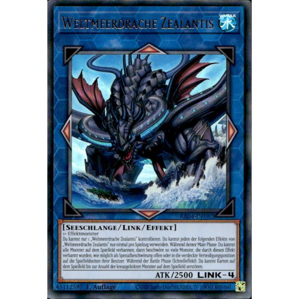 Weltmeerdrache Zealantis RA04-DE082 (Ultra Rare)