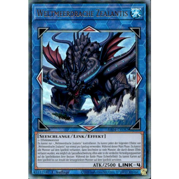 Weltmeerdrache Zealantis RA04-DE082 (Ultimate Rare)