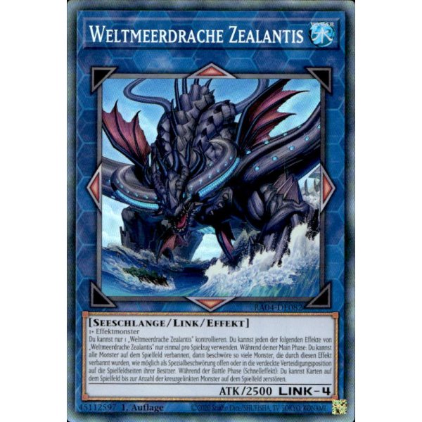 Weltmeerdrache Zealantis RA04-DE082 (Collectors Rare)